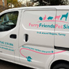 Furry Friends Van Signs