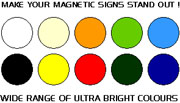 magnetic signs,magnetic car signs,magnetic vehicle signs