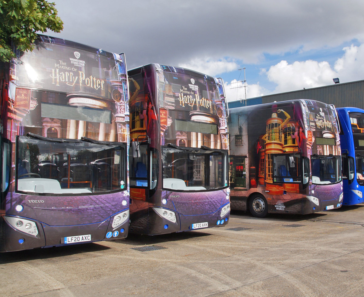 fleet bus wrapping