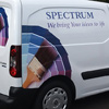 Full Colour Vinyl lettering on customers van