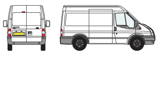 2000-2014 Transit SWB (Med Roof)