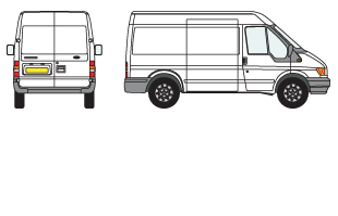 2000-2006 Transit SWB Med Roof