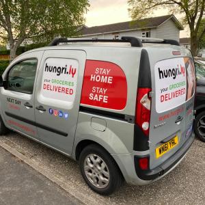 Renault Kangoo van graphics