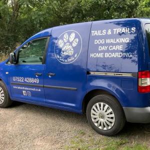 VW Caddy Van Signs