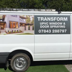 Transit DIY Van signs